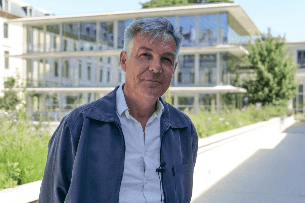 Tanguy Viel, nouveau titulaire de la chaire d'écriture de Sciences Po