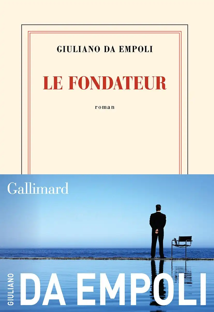 Book cover "Le fondateur" Gallimard