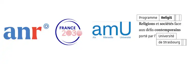 ANR, AMU, Programme religis, and France 2030 logos