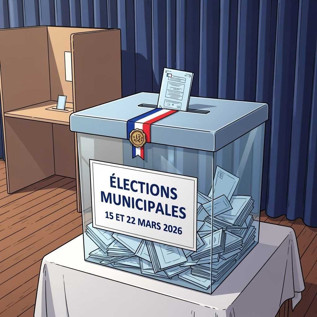 Urne élections municipales