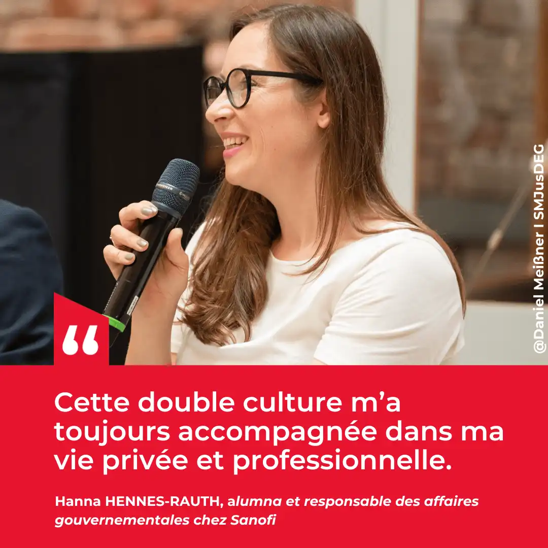 Hanna Hennes-Rauth : cette double culture m’a toujours accompagnée dans ma vie privée et professionnelle.