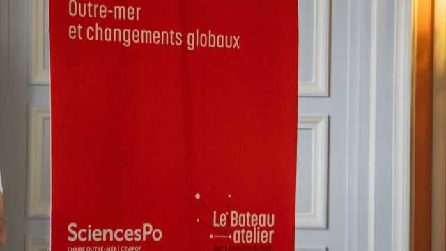 Kakemono de la Chaire Outre-mer et changements globaux
