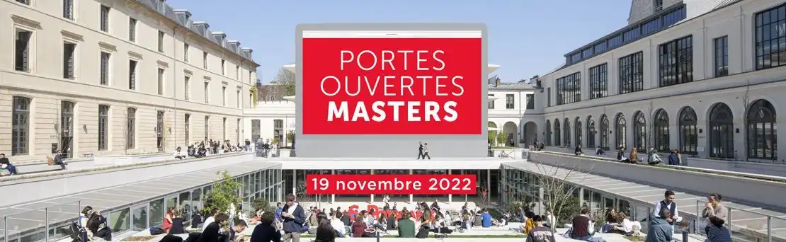 Portes ouvertes masters, 19 novembre 2022