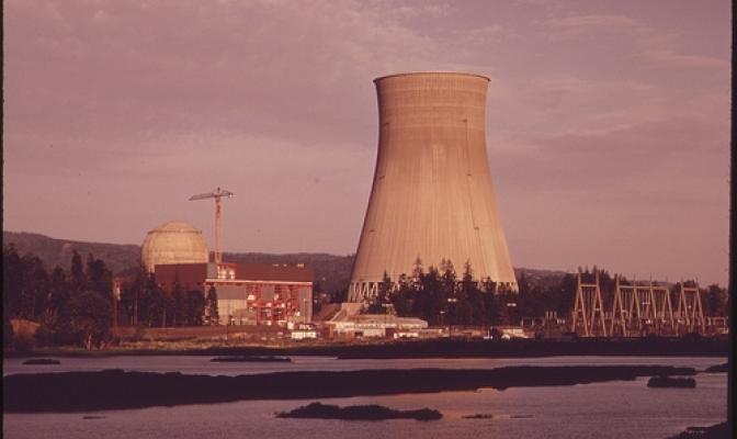 Trojan nuclear plant at Ranier, 1973 - US National Archives