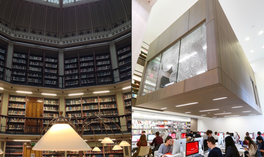 Bibliothèques du King's College et de Sciences Po