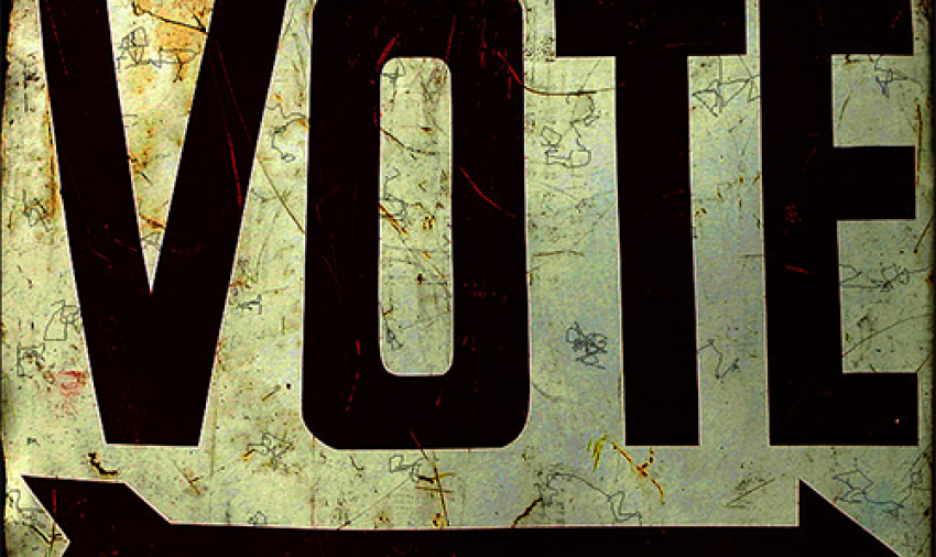 "Vote" by Dean Terry on Flickr CC BY NC ND 2.0