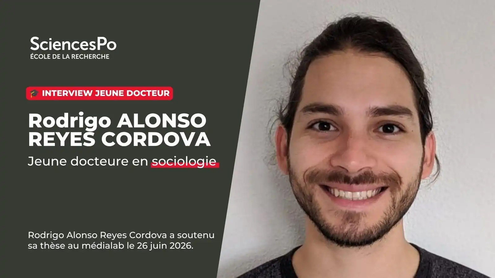 Rodrigo Alonso Reyes Cordova, comprendre la perception de la science par le public