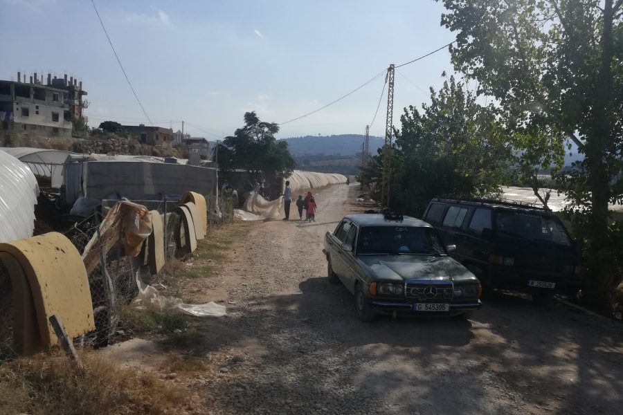 Informal settlements in the Akkar region in North Lebanon ©Tamirace Fakhoury