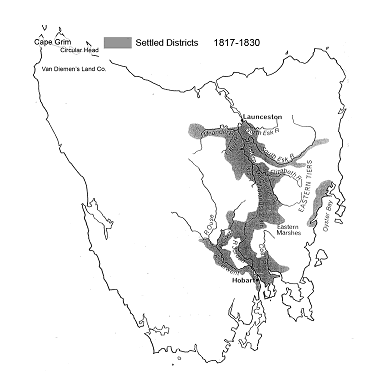 List of multiple killings of Aborigines in Tasmania: 1804-1835 | Sciences Violence de masse et - Réseau de recherche