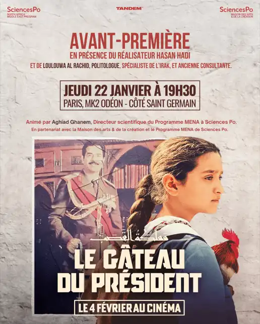 Movie Poster "Le Gâteau du Président"