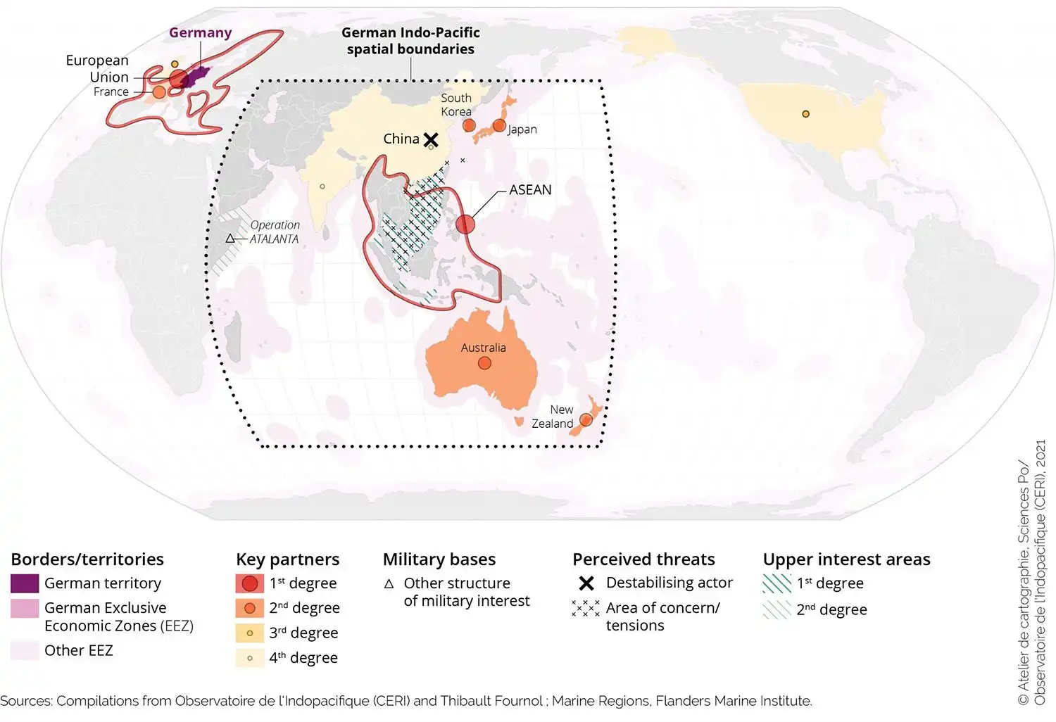 Indo-Pacific seen from Germany 2021
