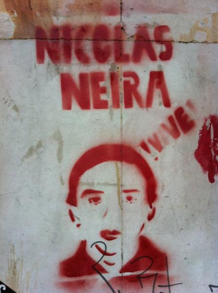 « Nicolas Neira est vivant »