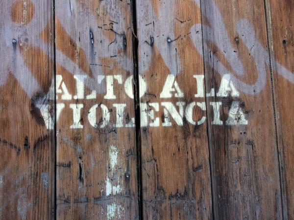 « Halte à la violence »