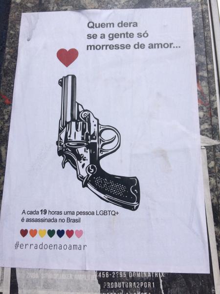 « Si seulement on ne mourrait que d’amour. Au Brésil, une personne LGBTQ+ meurt toutes les 19 heures »