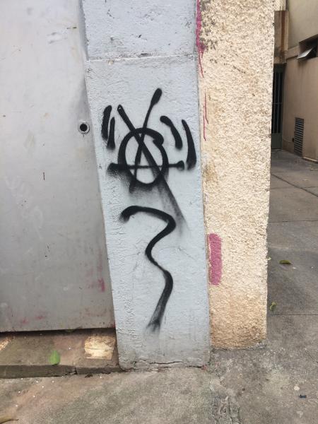  Pixo de São Paulo, le A de l’Anarchie 