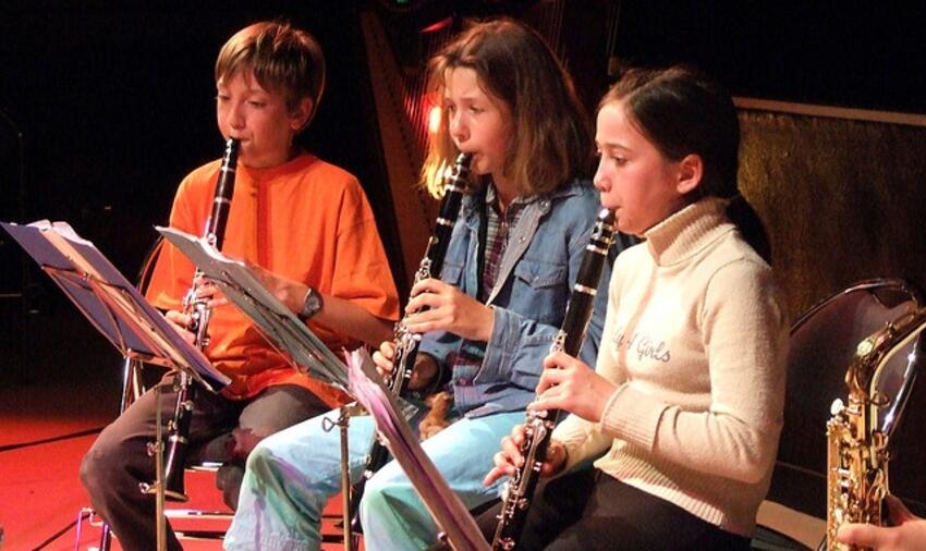 Concert à l'école de musique de Jouy-en-Josas (Photo Christophe Alary. CC BY-ND)