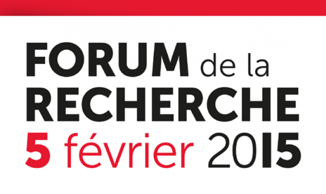 Forum de la recherche 2015
