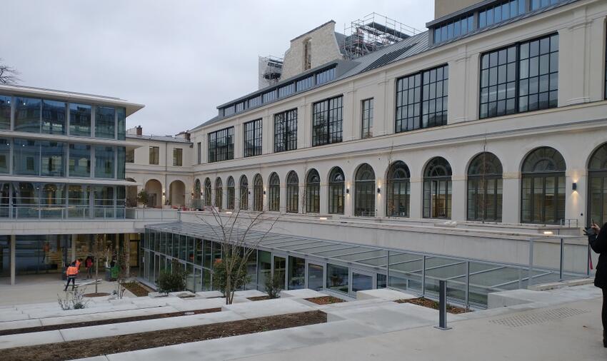 Le nouveau campus "1 Saint Thomas" à Paris 7ème (image B. Corminboeuf, OSC)