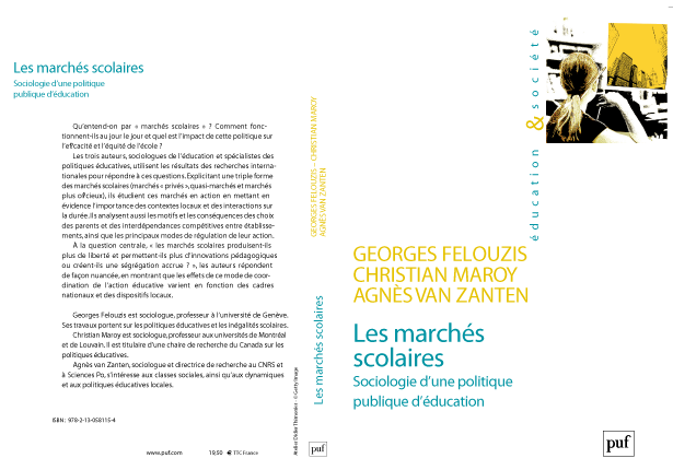 Couvertures de l'ouvrage "Les marchés scolaires"