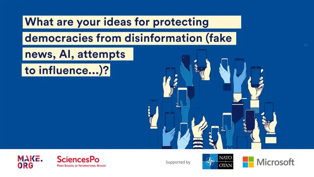 What are your ideas for protecting democracies from disinformation (fake news, AI, attempts to influence...)?