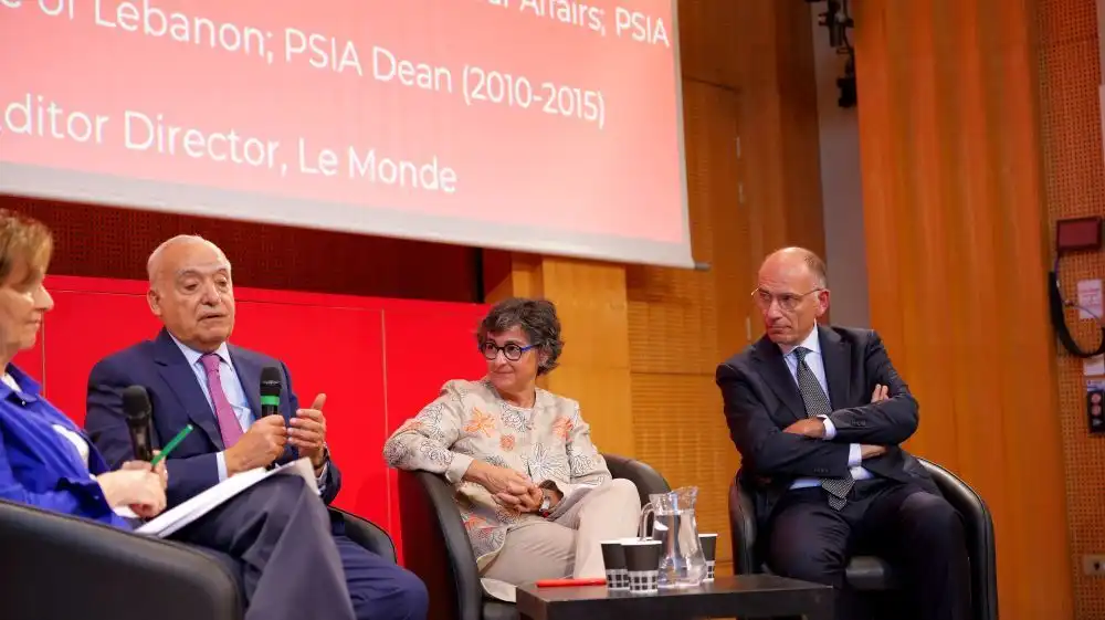 PSIA Deans (from left to right) G.Salamé, A.Gonzalez and E.Letta