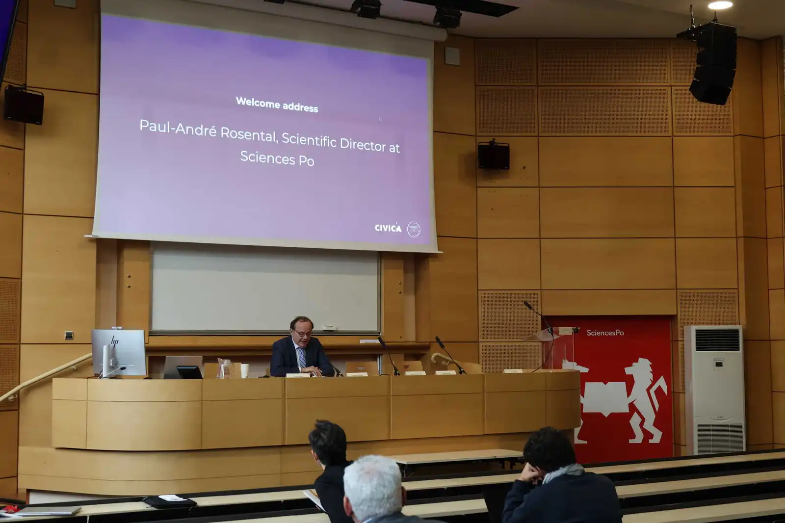 Paul-André Rosental, Scientific director, opens the conference