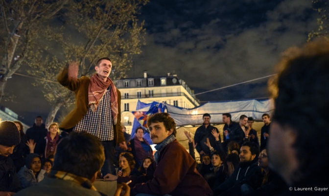 Nuit Debout - Crédits : Laurent Gayer