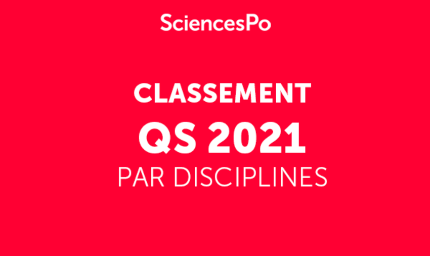 Classement QS 2021 © Sciences Po
