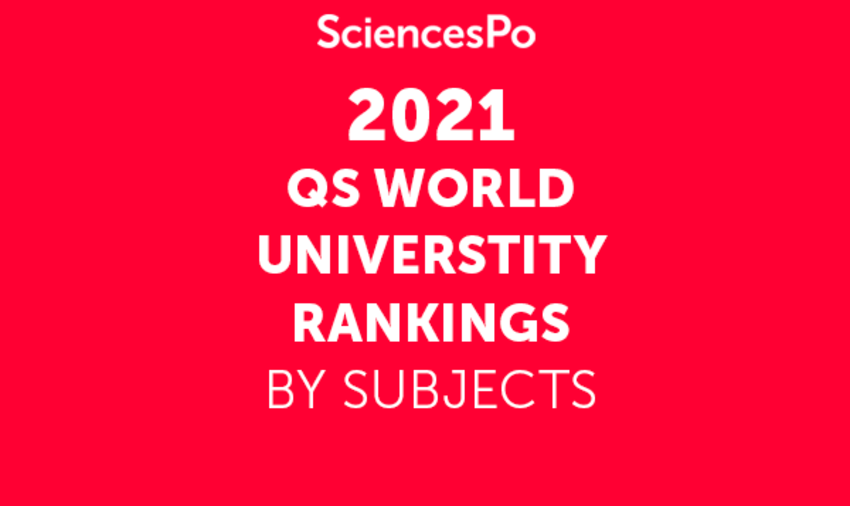 Sciences Po it the 2021 QS RANKINGS. © Sciences Po