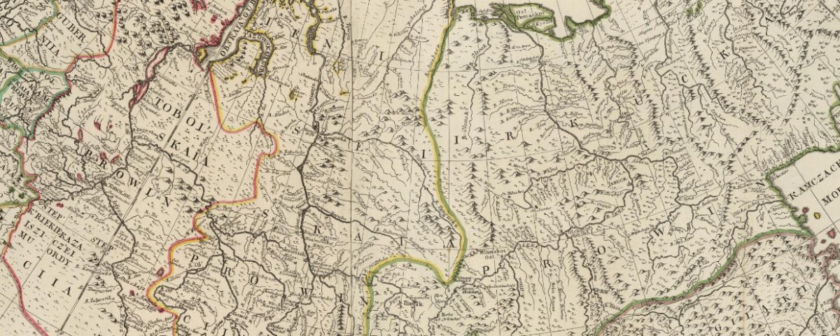 Mappa Generalis Totius Imperii Russici. Author: Joseph Nicolas de L'Isle,,1745 . Academy of Sciences, St. Petersburg