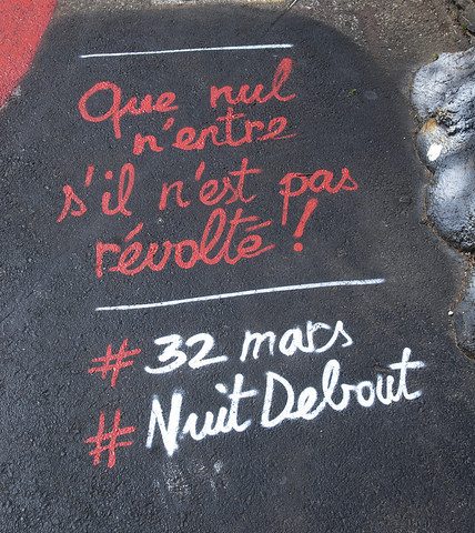 Nuit Debout. CC BY 2.0. Thierry Ehrmann