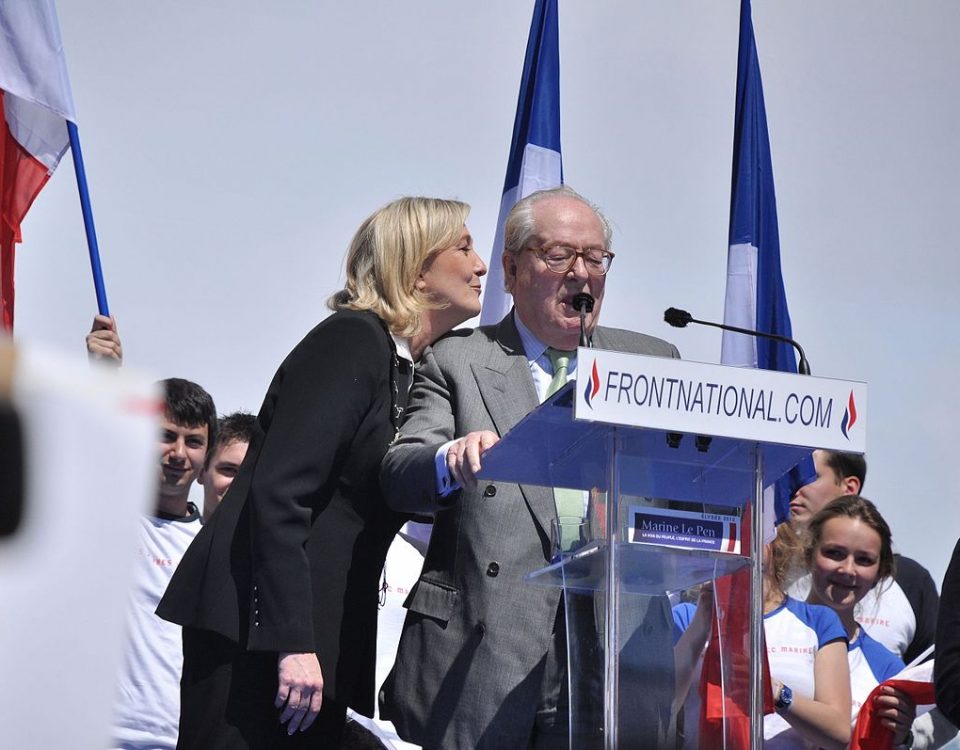 Meeting 1er mai 2012 Front National Crédits : Blandine Le Cain