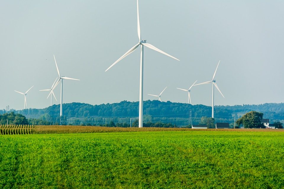 éoliennes. Crédits : Domaine public