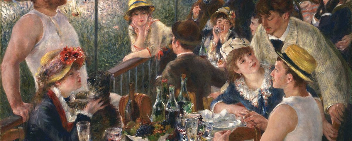 Pierre-Auguste_Renoir. Le Déjeuner des canotiers. Crédits : Domaine public