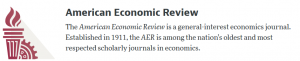 The American Economic Review