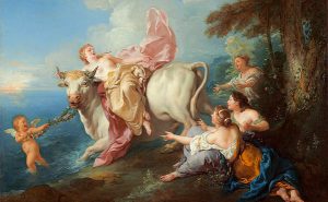 The Abduction of Europa, Jean-François de Troy, Domaine public