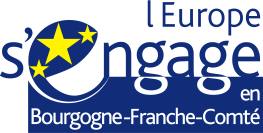 Logo du site web du Conseil régional de Bourgogne-Franche-Comté (L'Europe s'engage en Bourgogne-Franche-Comté) https://www.europe-bfc.eu/