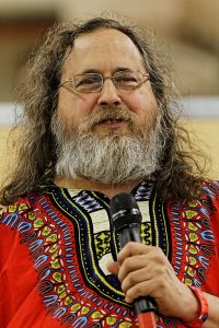Conference by Richard Stallman "Free Software: Human Rights in Your Computer", 2014 by Thesupermat [CC BY-SA 3.0