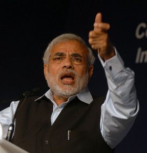 Narendra Modi at the World Economic Forum in India. November 2008. par Norbert Schiller, Copyright: World Economic Forum