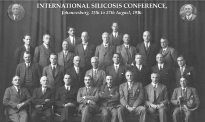 Conférence international sur la silicose, Johannesburg, du 27 au 30 août 1930