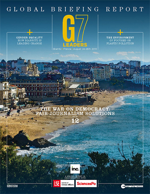 G7 Leaders Magazine cover