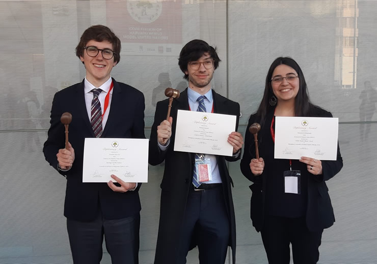 Winners of the Diplomacy Award