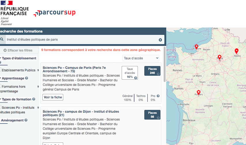Sciences Po sur Parcoursup comment ça marche ? Sciences Po
