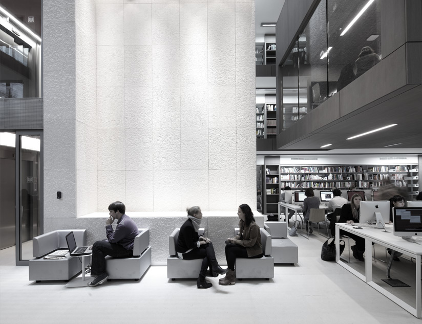 the library hall