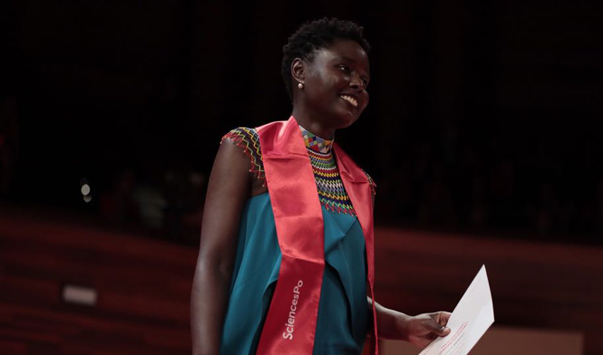 Diplomée de Sciences Po