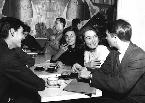 éudiants de Sciences Po dans les années 60