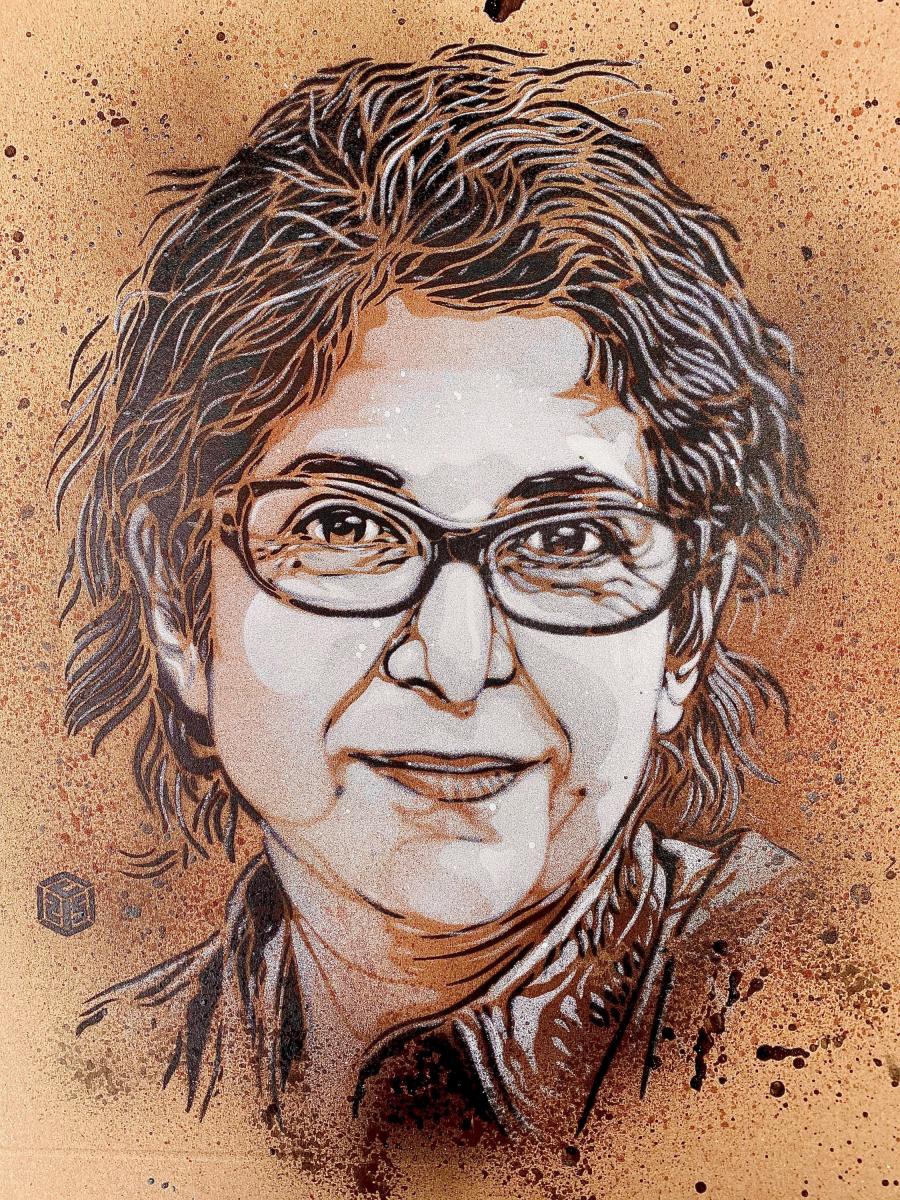 Portrait de Fariba par l’artisteC215