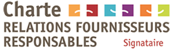 Logo charte relations fournisseurs