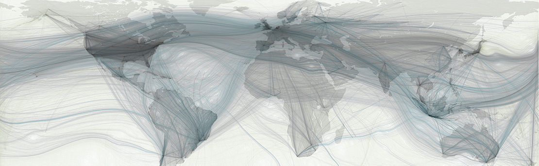 Flux des voyages enregistrés sur Twitter