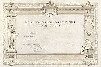 Le diplôme de Sciences Po